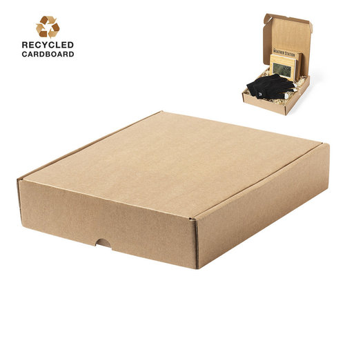 Caja de presentación cartón reciclado corrugado